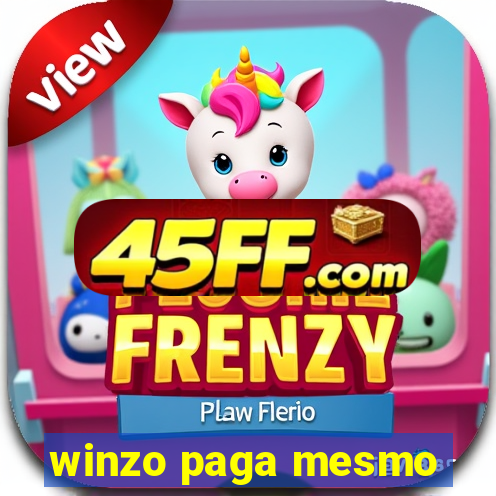 winzo paga mesmo